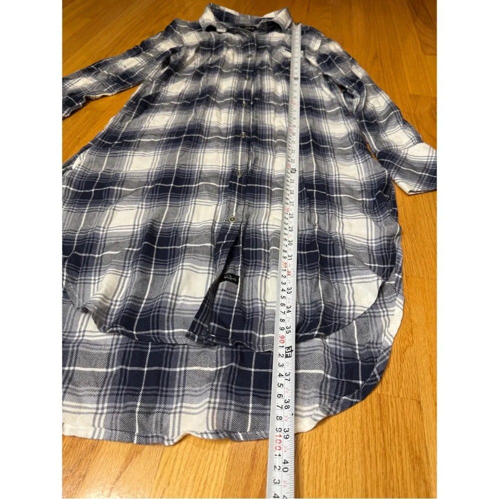 Rails x free people Longline Plaid Flannel Tunic